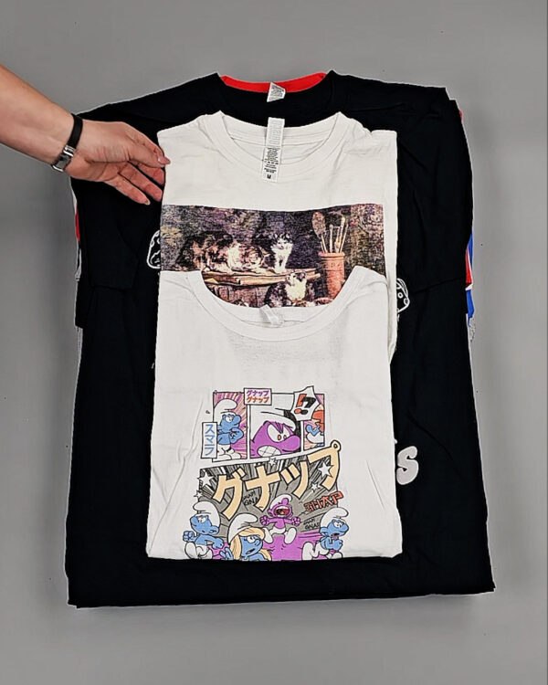 Фотография  764 - Футболки м/ж (Printed T-Shirts New)#5 кг, ЛОТ №8511 оптом в Калининграде и Калининградской области