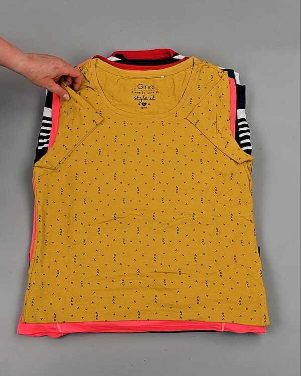 Фотография  870 - Футболки м/ж Cr+Ex#8 кг, ЛОТ № ВК0101 оптом в Калининграде и Калининградской области