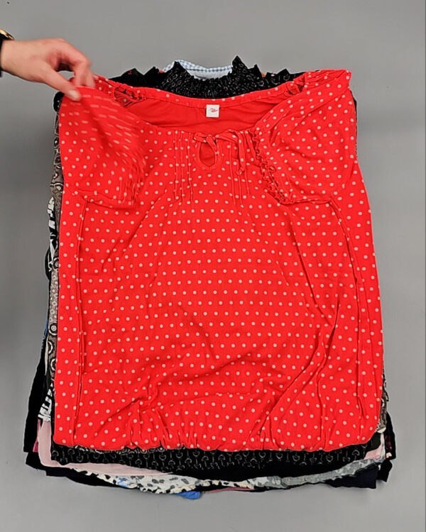 Фотография  986 - Блузки S#25 кг, ЛОТ № ВК0083 оптом в Калининграде и Калининградской области