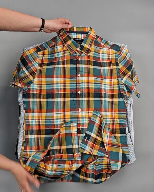 Фотография  619 - Рубашки к/р#25 кг, ЛОТ № ВК0095 оптом в Калининграде и Калининградской области