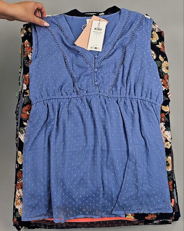 Фотография  887 - Блузки+Джемпера Bestseller Summer 045 B#8,5 кг, ЛОТ №9039 оптом в Калининграде и Калининградской области