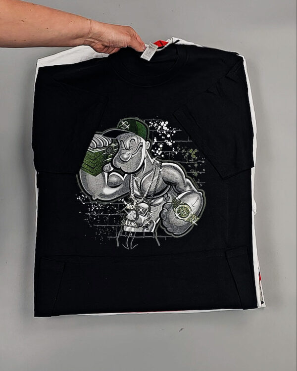 Фотография  466 - Футболки м/ж (Printed T-Shirts New)#5 кг, ЛОТ №8904 оптом в Калининграде и Калининградской области