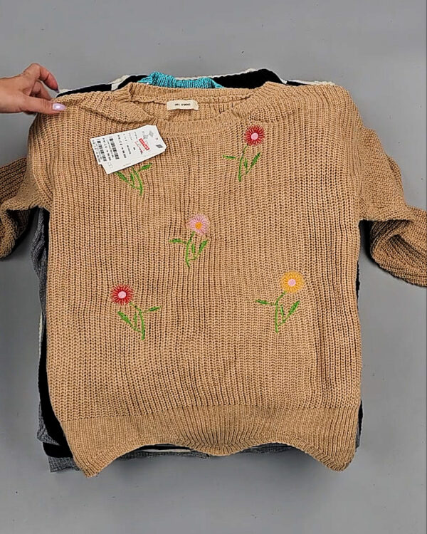 Фотография  854 - Джемпера Корея 085#7 кг, ЛОТ СТ-9414 оптом в Калининграде и Калининградской области