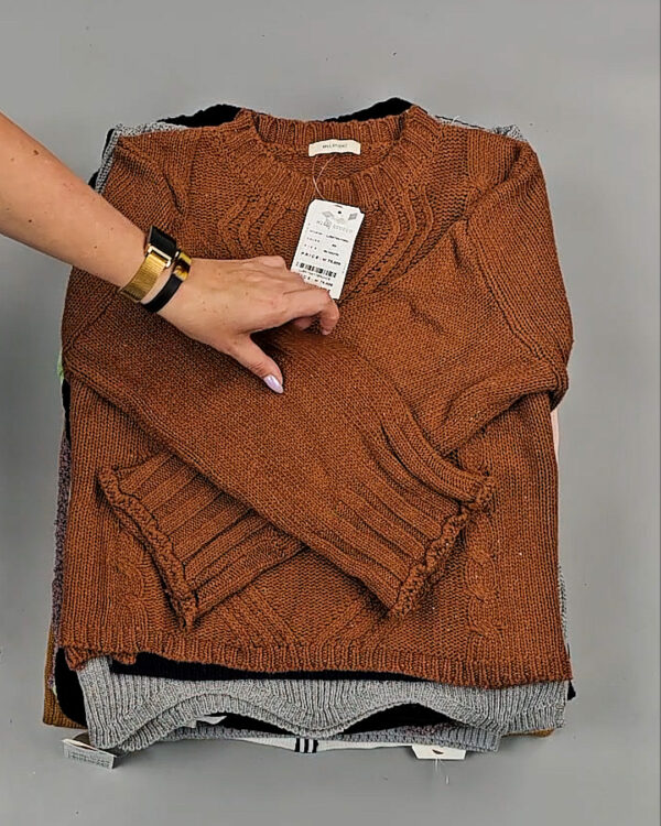 Фотография  387 - Джемпера Корея 085#7 кг, ЛОТ СТ-9412 оптом в Калининграде и Калининградской области