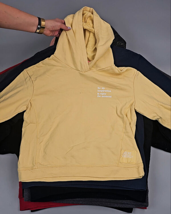 Фотография  628 - Толстовки#10 кг, ЛОТ № СХ-0149 оптом в Калининграде и Калининградской области