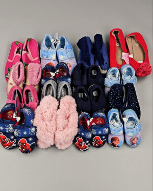 Купить Обувь домашняя дети СТОК 065#3,3 кг, ЛОТ СТ-9728 оптом в Калининграде и Калининградской области