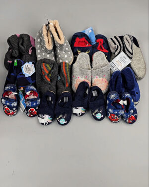 Фотография  996 - Обувь домашняя дети СТОК 065#3,2 кг, ЛОТ СТ-9727 оптом в Калининграде и Калининградской области