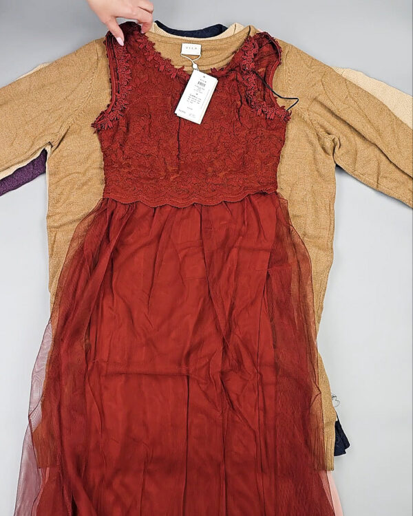 Фотография  898 - Платья VILA Winter 104#7 кг, ЛОТ СТ-9902 оптом в Калининграде и Калининградской области