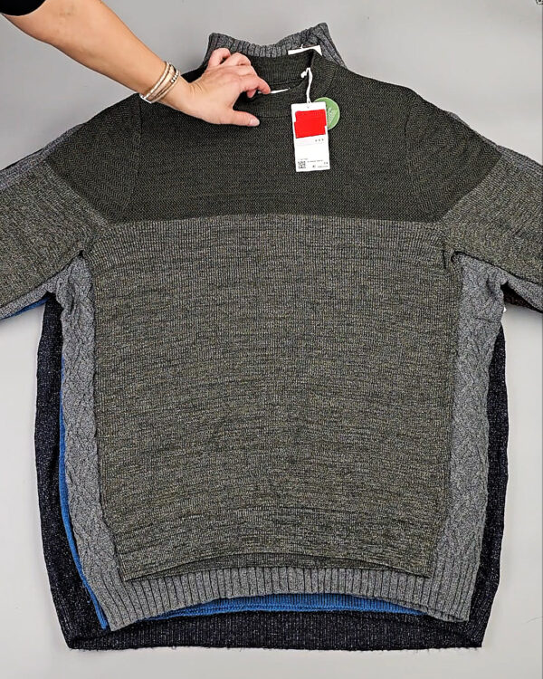 Фотография  148 - Джемпера мужские C&A 025#7 кг, ЛОТ СТ-10003 оптом в Калининграде и Калининградской области