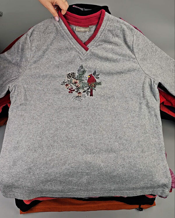 Фотография  556 - Толстовки флис м/ж (Adult Fleece Tops Premium)#18 кг, ЛОТ СХ-0250 оптом в Калининграде и Калининградской области