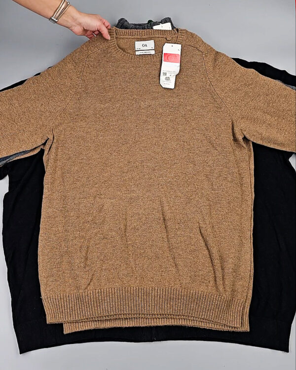 Фотография  903 - Джемпера мужские C&A 025#7,6 кг, ЛОТ СТ-10006 оптом в Калининграде и Калининградской области