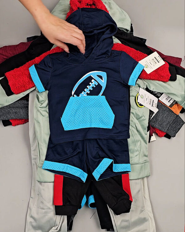 Фотография  474 - Спортивные костюмы дети CAN#6 кг, ЛОТ СТ-9737 оптом в Калининграде и Калининградской области