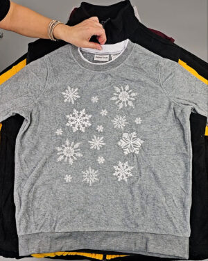 Фотография  535 - Толстовки флис м/ж (Adult Fleece Tops Pr/Lux)#18 кг, ЛОТ СХ-0263 оптом в Калининграде и Калининградской области