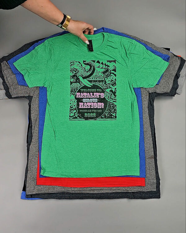 Фотография  848 - Футболки м/ж (Super T-Shirts Printed)#10 кг, ЛОТ СХ-0272 оптом в Калининграде и Калининградской области