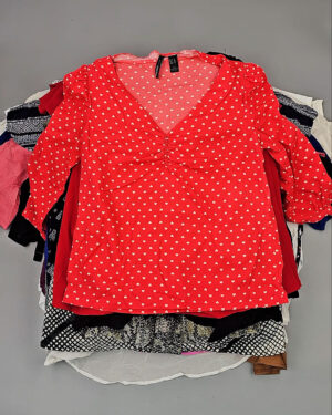 Блузы Extra короткий рукав (Trendy Blouses SS Extra) - Секонд-хенд оптом